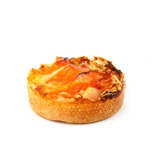 Peach Almond Fruit Tart by La Bamboche Patisserie